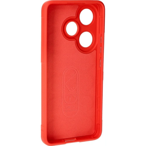 Pancerne etui Bizon Case Tur do Xiaomi Poco F6 czerwone
