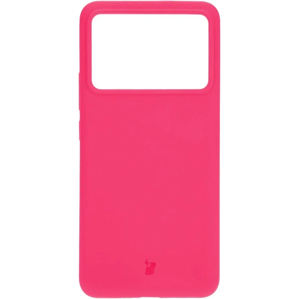 Hurtownia GSM - Silikonowe etui Bizon Soft Case do Xiaomi Poco F6 Pro neonowo-różowe - BIZ6109 - {ean13} - Hurt