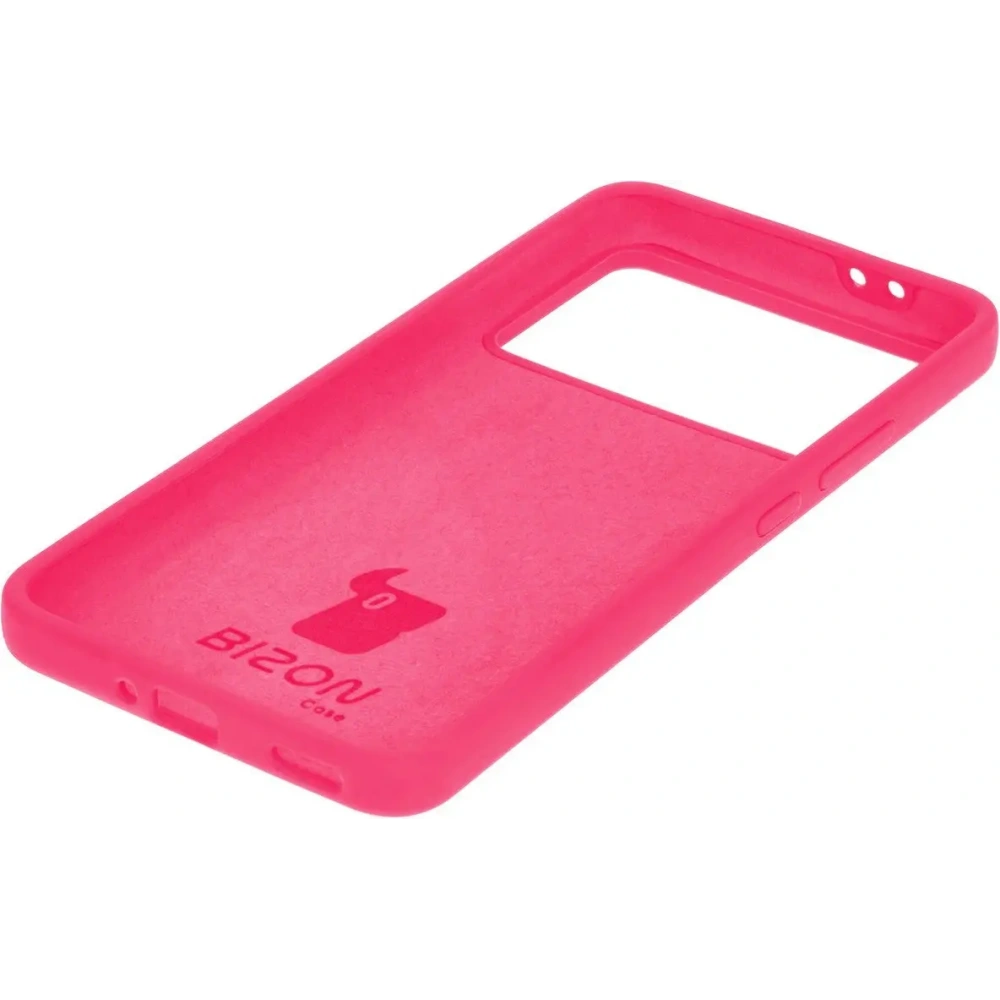 Hurtownia GSM - Silikonowe etui Bizon Soft Case do Xiaomi Poco F6 Pro neonowo-różowe - BIZ6109 - {ean13} - Hurt