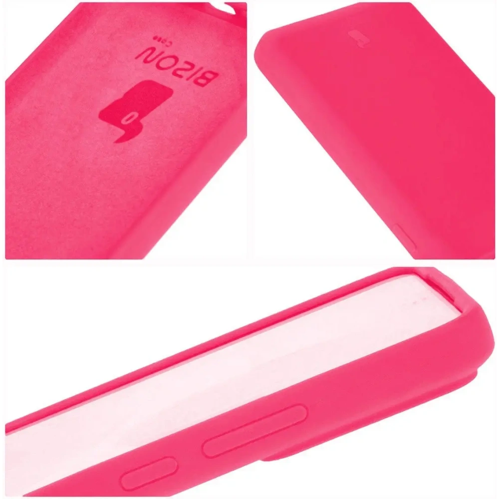 Hurtownia GSM - Silikonowe etui Bizon Soft Case do Xiaomi Poco F6 Pro neonowo-różowe - BIZ6109 - {ean13} - Hurt