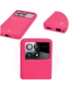 Hurtownia GSM - Silikonowe etui Bizon Soft Case do Xiaomi Poco F6 Pro neonowo-różowe - BIZ6109 - {ean13} - Hurt