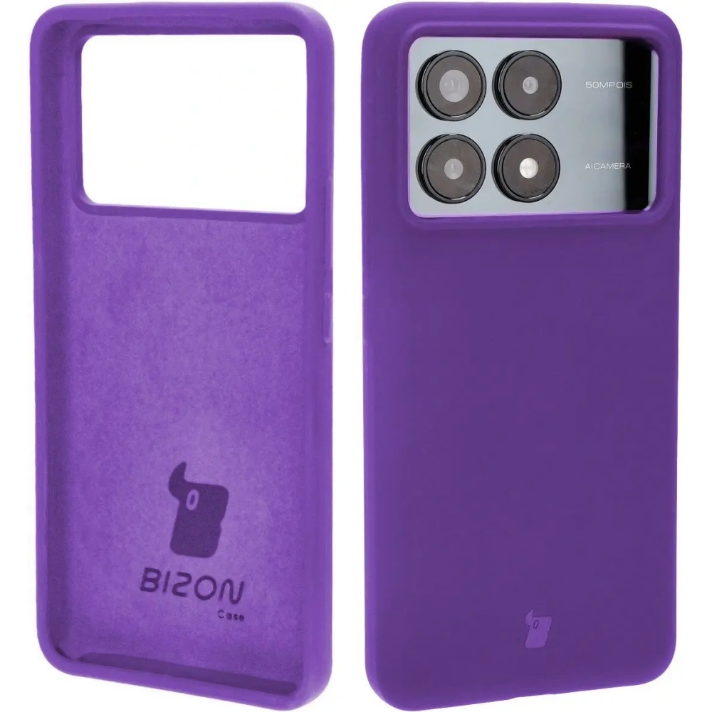 Hurtownia GSM - Silikonové pouzdro Bizon Soft Case pro Xiaomi Poco F6 Pro fialové - BIZ6110 - {ean13} - Hurt