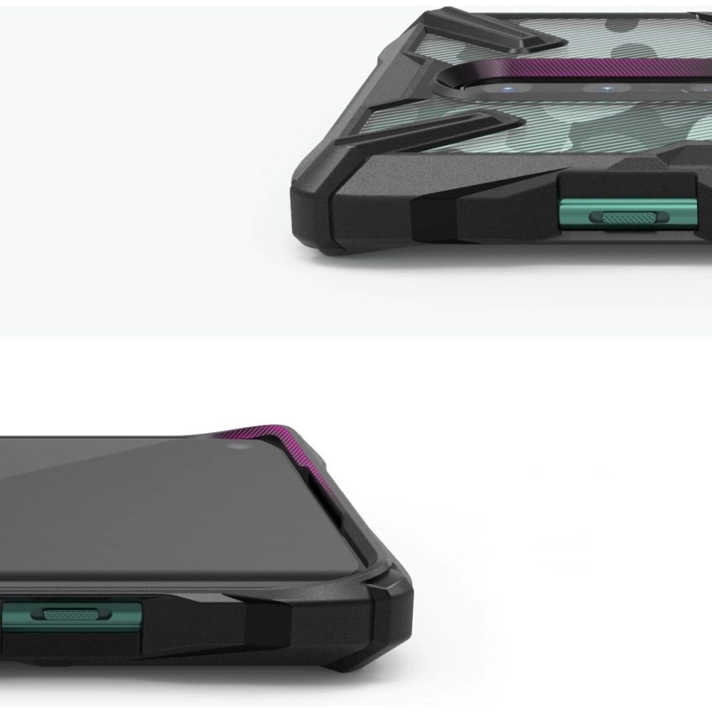 Hurtownia GSM - Etui Ringke Fusion-X OnePlus 8 Camo (Moro) Black - RGK1174MOB - {ean13} - Hurt
