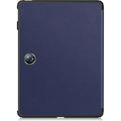 Etui z klapką Bizon Case Tab Croc do OnePlus Pad 2 / Pad Pro granatowe