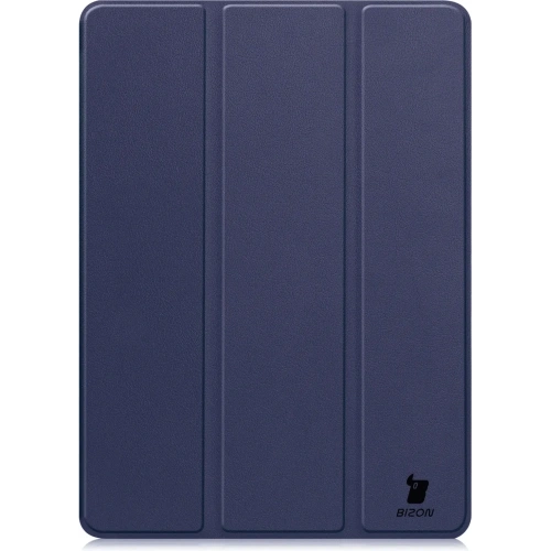 Etui z klapką Bizon Case Tab Croc do OnePlus Pad 2 / Pad Pro granatowe