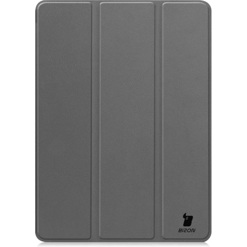 Etui z klapką Bizon Case Tab Croc do OnePlus Pad 2 / Pad Pro szare