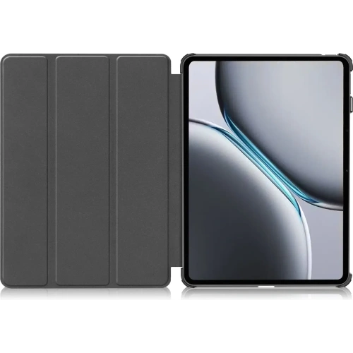 Etui z klapką Bizon Case Tab Croc do OnePlus Pad 2 / Pad Pro szare