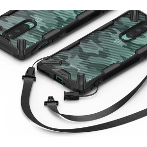Hurtownia GSM - Etui Ringke Fusion-X OnePlus 8 Camo (Moro) Black - RGK1174MOB - {ean13} - Hurt
