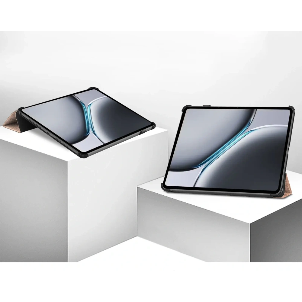 Hurtownia GSM - Caz Bizon Tab Croc OnePlus Pad 2 / Pad Pro aurie roz - BIZ6115 - {ean13} - Hurt