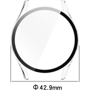 Hurtownia GSM - Bizon Case+Glass Óra Samsung Galaxy Watch 7 40 mm átlátszó - BIZ6119 - {ean13} - Hurt
