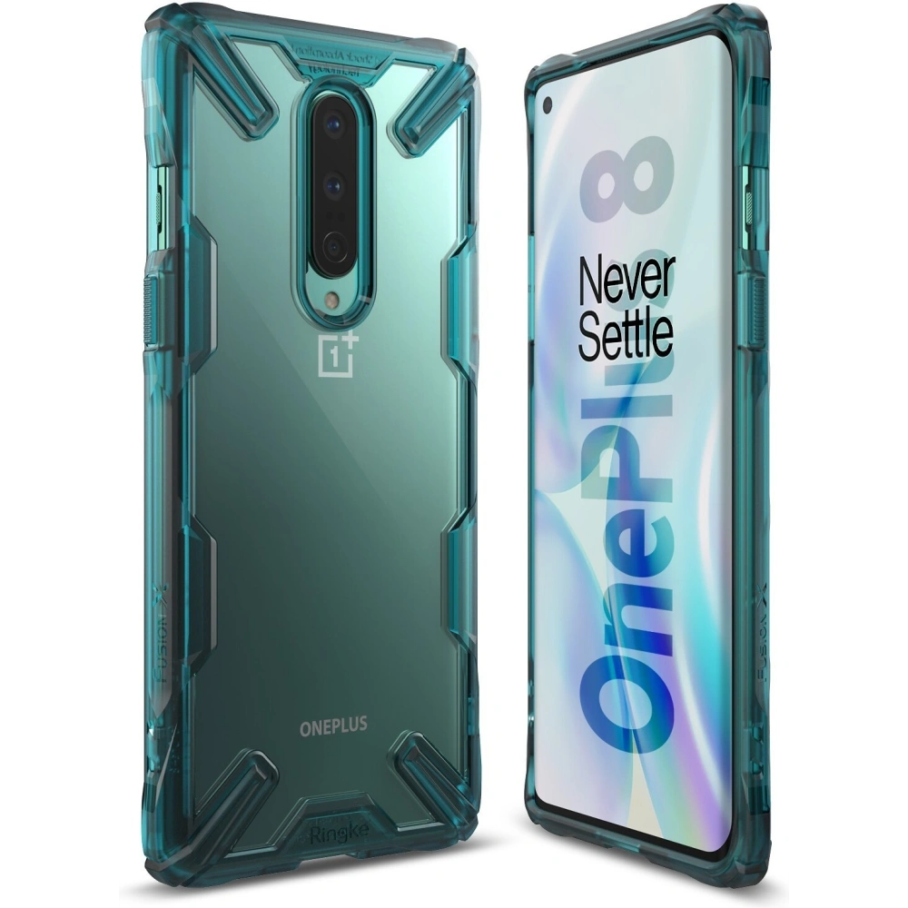 Hurtownia GSM - Etui Ringke Fusion-X OnePlus 8 Turquoise Green - RGK1173GRN - {ean13} - Hurt