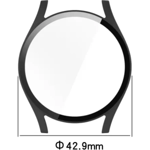 Hurtownia GSM - Bizon Case+Glass óra Samsung Galaxy Watch 7 40 mm fekete matt - BIZ6121 - {ean13} - Hurt