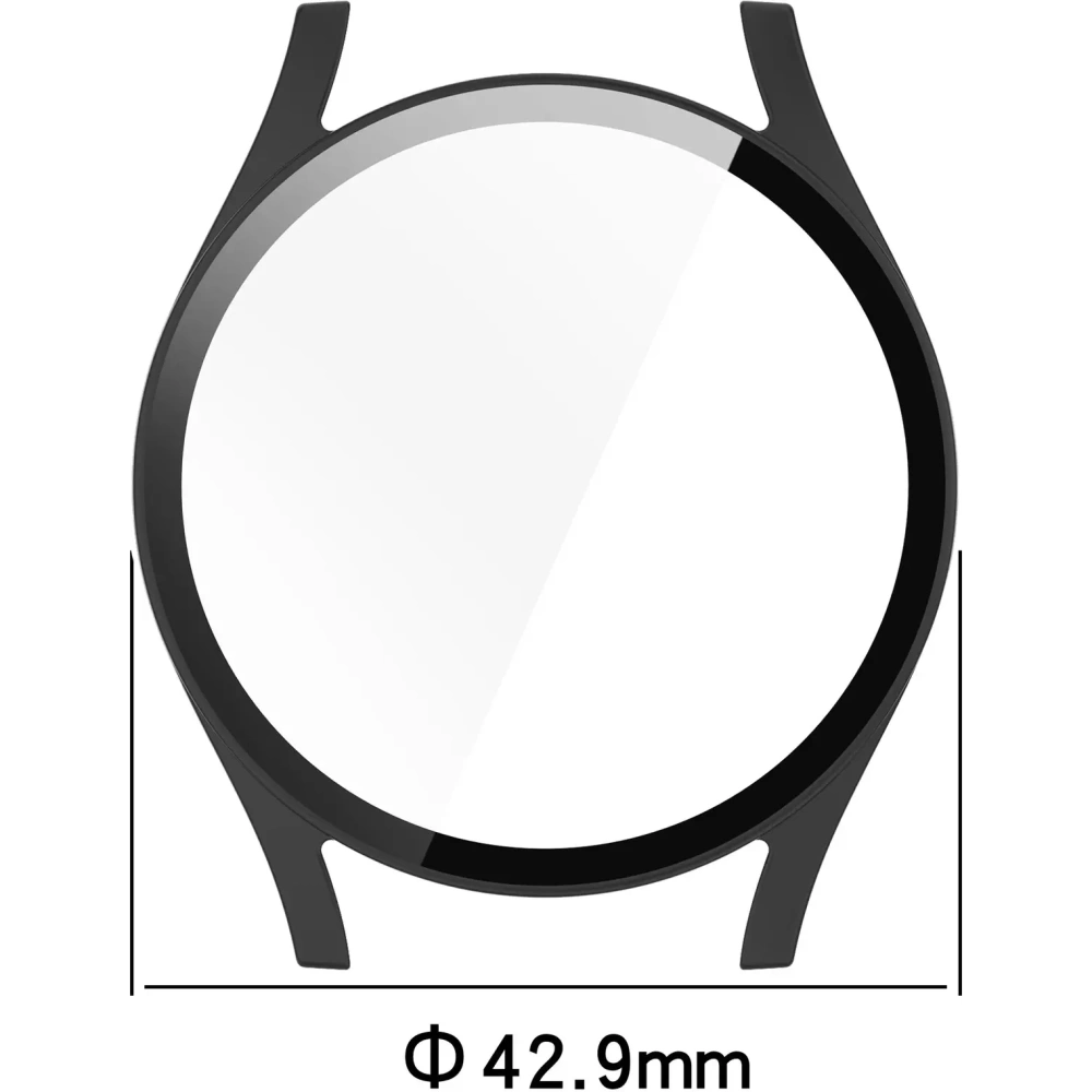 Hurtownia GSM - Bizon Case+Glass óra Samsung Galaxy Watch 7 40 mm fekete matt - BIZ6121 - {ean13} - Hurt