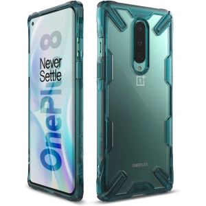 Ringke Fusion-X OnePlus 8 Turquoise Green