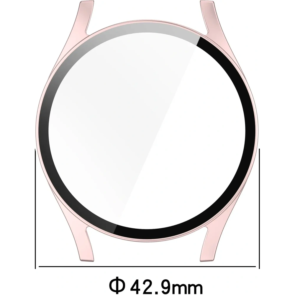Hurtownia GSM - Bizon Case+Glass Óra Samsung Galaxy Watch 7 40 mm selyem rózsaszín - BIZ6122 - {ean13} - Hurt