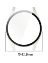 Hurtownia GSM - Etui ze szkłem do zegarka Bizon Case+Glass Watch do Samsung Galaxy Watch 7 40 mm satynowo szampańskie - BIZ6124 - {ean13} - Hurt