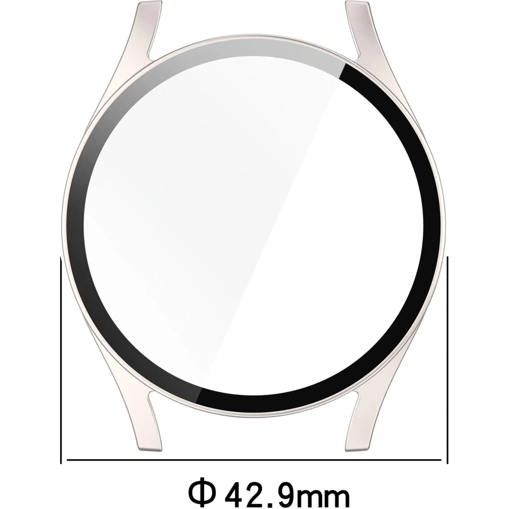 Hurtownia GSM - Bizon Case+Glass Óra Samsung Galaxy Watch 7 40 mm selyem champagne - BIZ6124 - {ean13} - Hurt