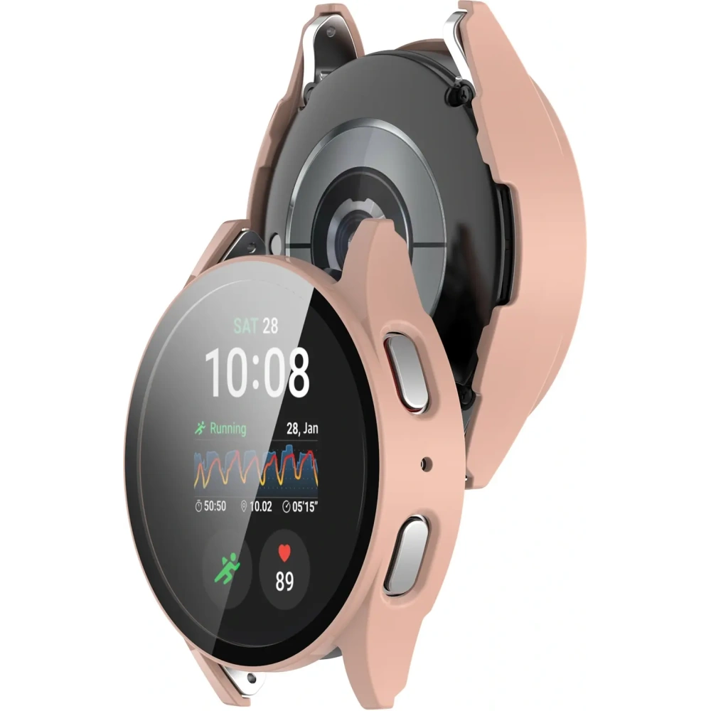 Hurtownia GSM - Bizon Case+Glass Óra Samsung Galaxy Watch 7 40 mm rózsaszín - BIZ6125 - {ean13} - Hurt