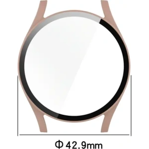 Hurtownia GSM - Bizon Case+Glass Óra Samsung Galaxy Watch 7 40 mm rózsaszín - BIZ6125 - {ean13} - Hurt