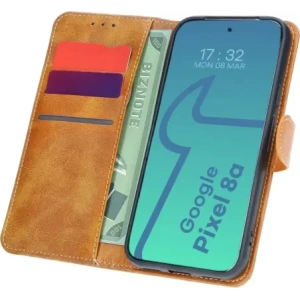Hurtownia GSM - Etui s klopou Bizon Case Pocket do Google Pixel 8a hnědé - BIZ6128 - {ean13} - Hurt