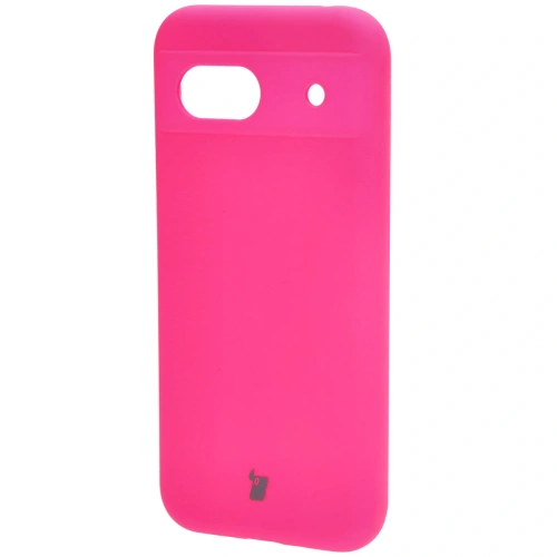 Silikonowe etui Bizon Soft Case do Google Pixel 8a neonowo-różowe