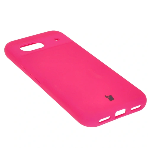 Silikonowe etui Bizon Soft Case do Google Pixel 8a neonowo-różowe