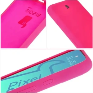 Hurtownia GSM - Silikonové pouzdro Bizon Soft Case pro Google Pixel 8a neonově růžové - BIZ6129 - {ean13} - Hurt