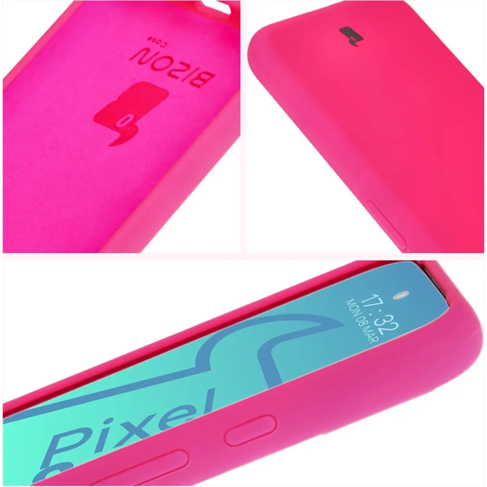 Hurtownia GSM - Bizon Soft Case Google Pixel 8a neon rózsaszín - BIZ6129 - {ean13} - Hurt