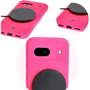 Hurtownia GSM - Silikonové pouzdro Bizon Soft Case pro Google Pixel 8a neonově růžové - BIZ6129 - {ean13} - Hurt
