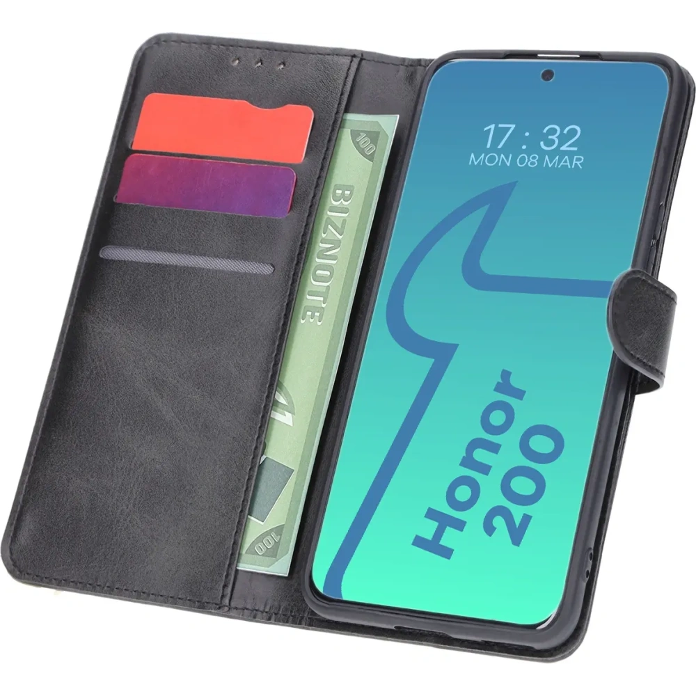 Hurtownia GSM - Bizon Case Pocket Honor 200 negru - BIZ6131 - {ean13} - Hurt