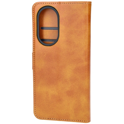 Etui z klapką Bizon Case Pocket do Honor 200 brązowe