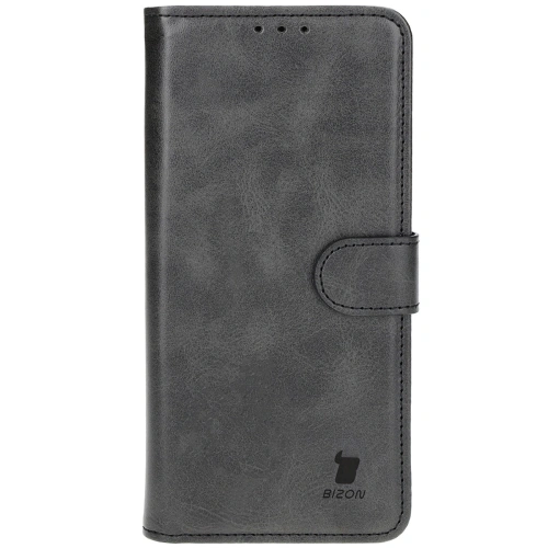 Etui z klapką Bizon Case Pocket do Honor 200 Pro czarne