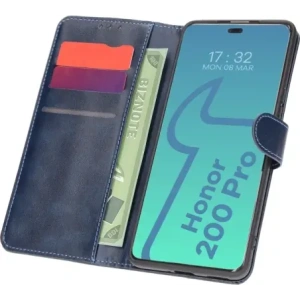 Hurtownia GSM - Etui s klopou Bizon Case Pocket pro Honor 200 Pro modré - BIZ6135 - {ean13} - Hurt