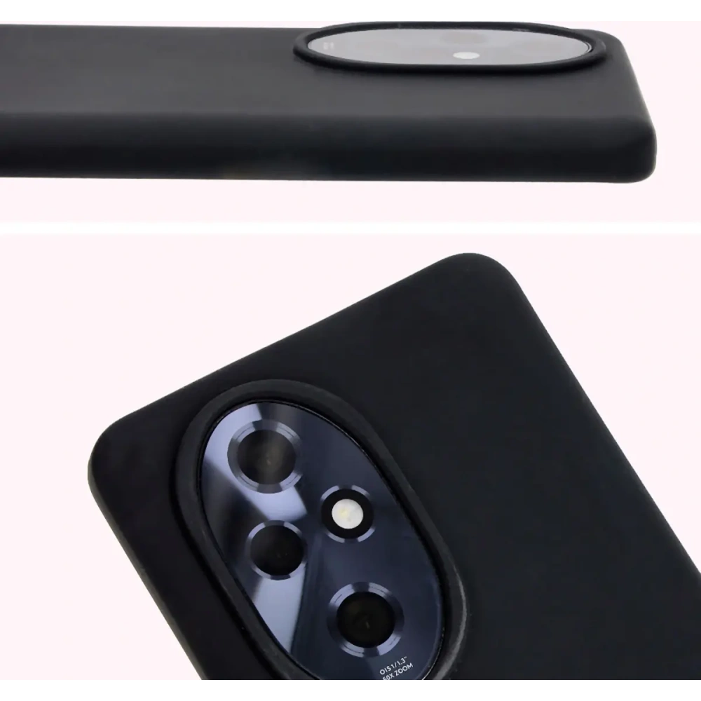 Hurtownia GSM - Silikonowe etui Bizon Soft Case do Honor 200 Pro czarne - BIZ6137 - {ean13} - Hurt
