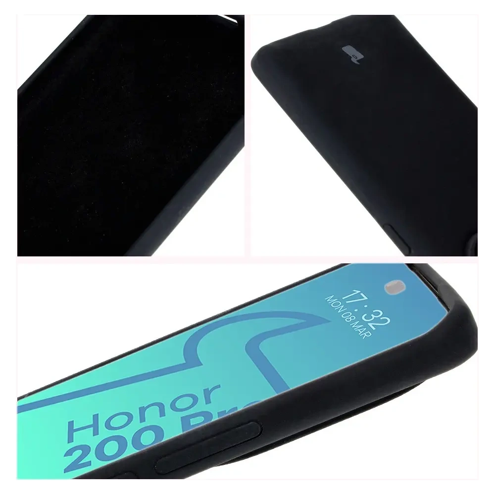 Hurtownia GSM - Silikonový obal Bizon Soft Case pro Honor 200 Pro černý - BIZ6137 - {ean13} - Hurt