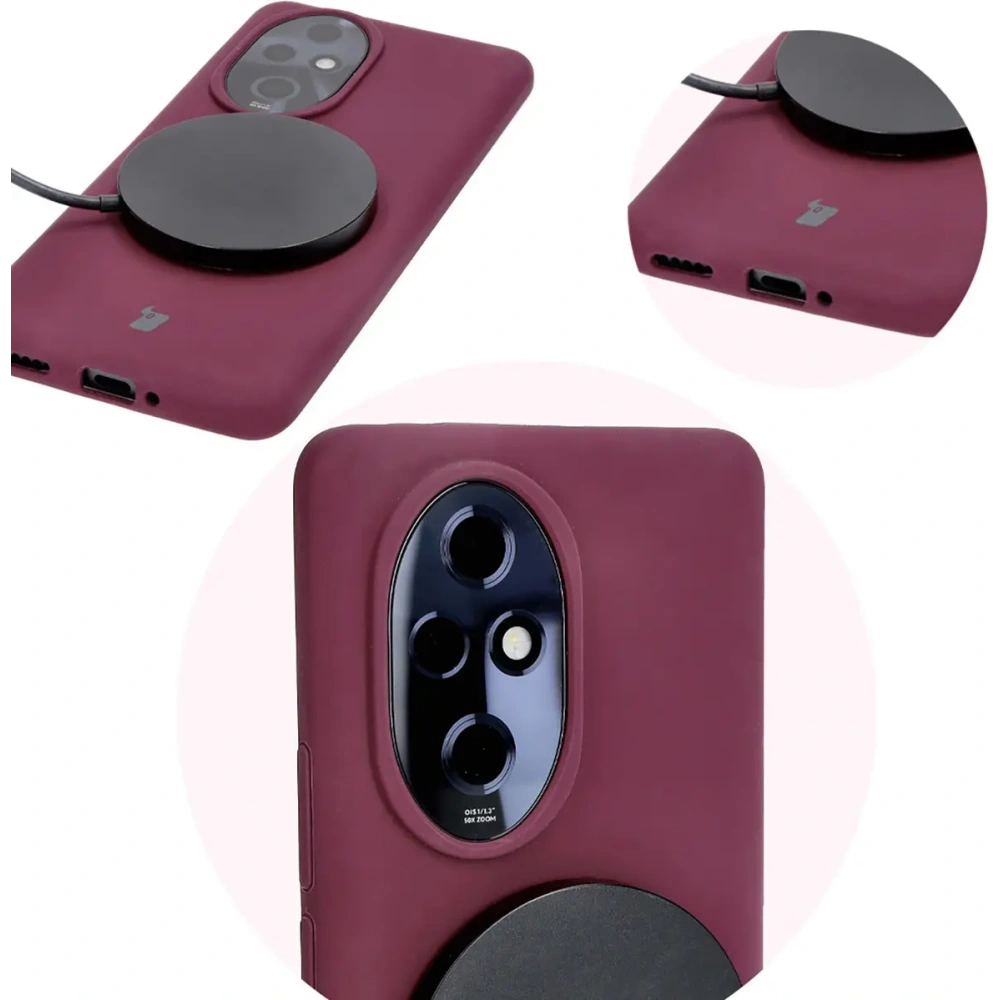 Hurtownia GSM - Silikonové pouzdro Bizon Soft Case pro Honor 200 Pro tmavě fialové - BIZ6139 - {ean13} - Hurt
