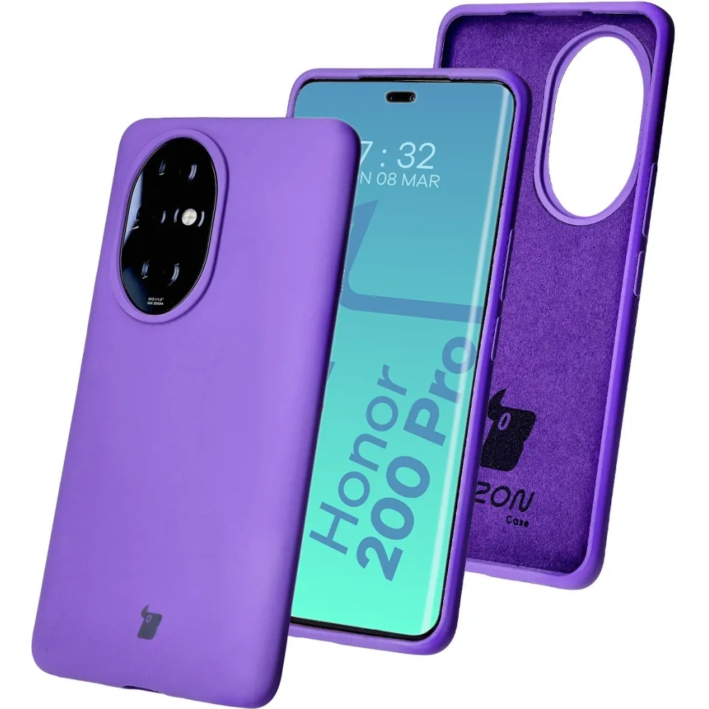Wholesale Bizon Soft Case Honor 200 Pro purple - BIZ6141 - {ean13} - Hurt