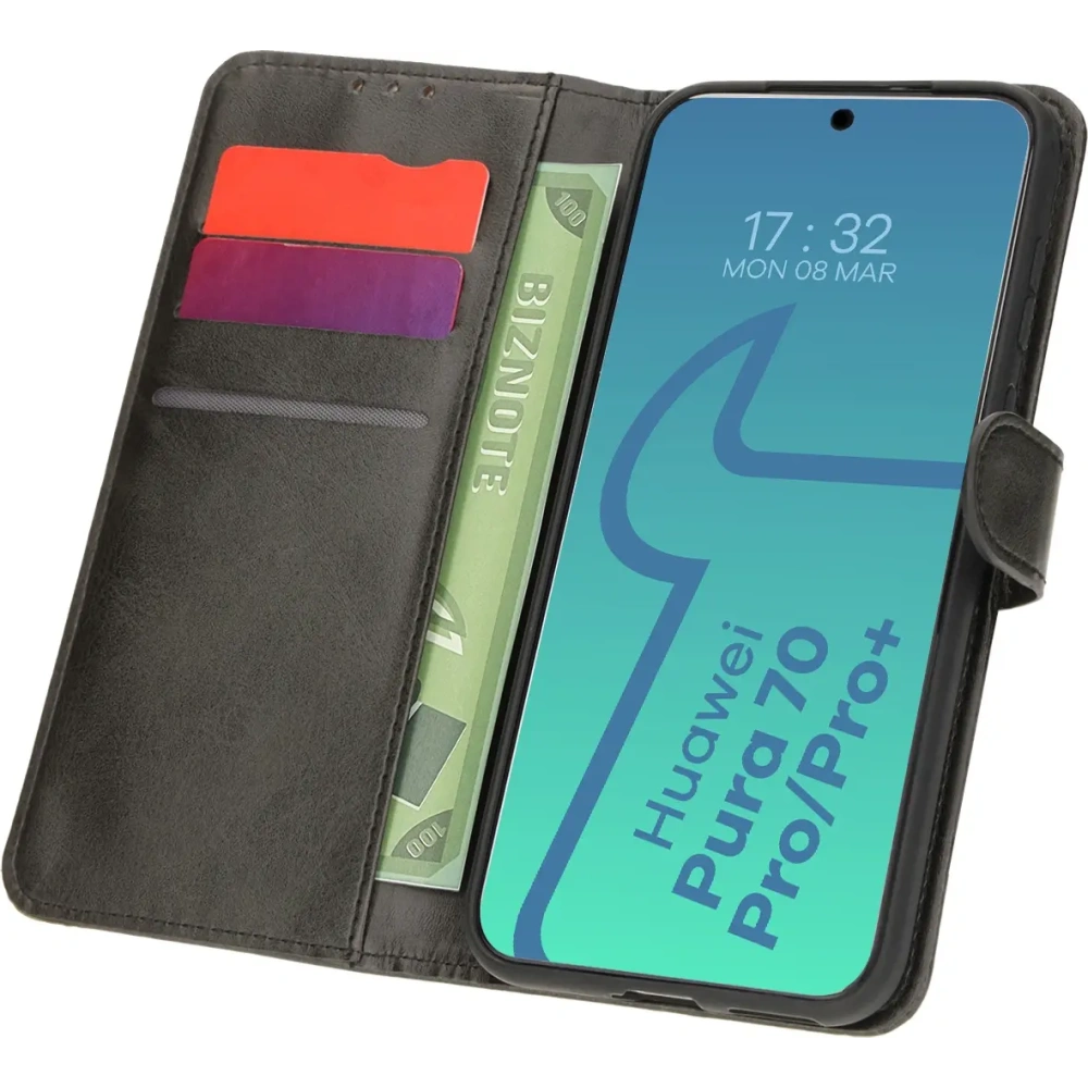 Wholesale Bizon Case Pocket Huawei Pura 70 Pro / Pro+ black - BIZ6143 - {ean13} - Hurt