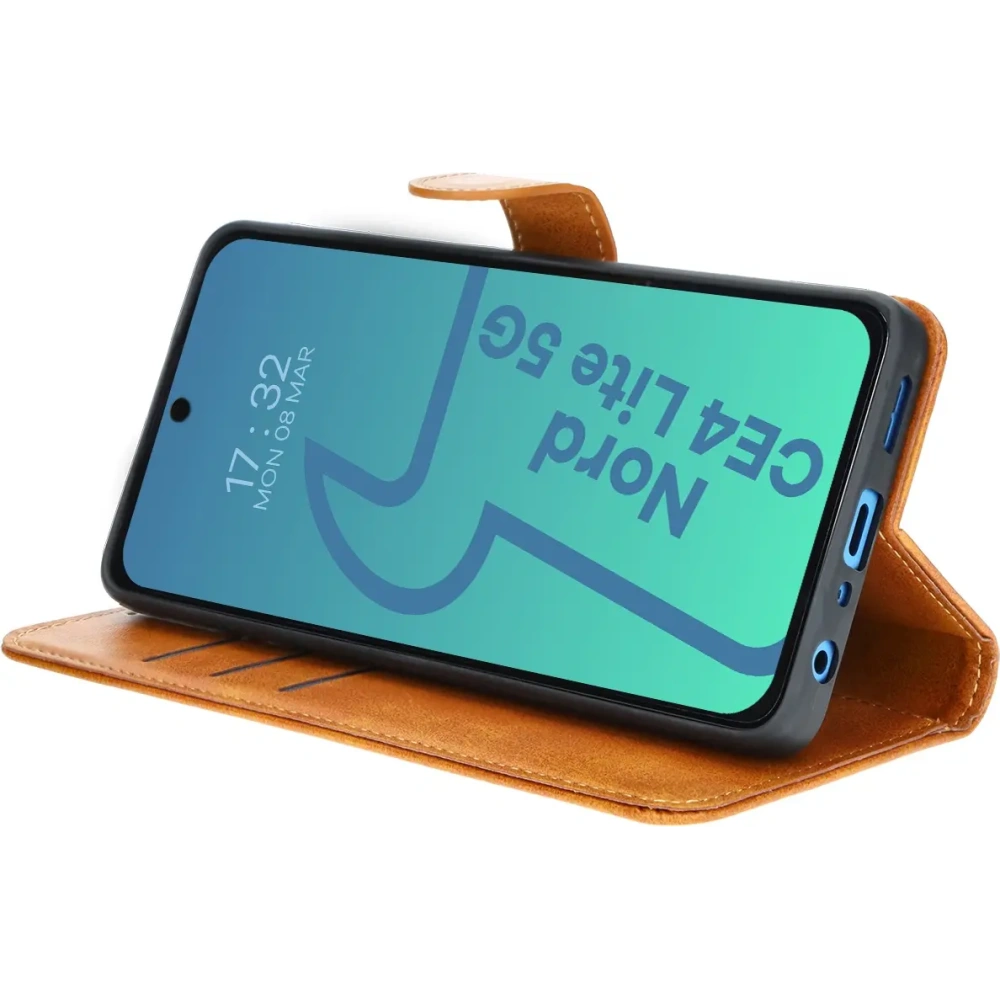 Hurtownia GSM - Bizon tok Pocket OnePlus Nord CE4 Lite 5G barna - BIZ6145 - {ean13} - Hurt