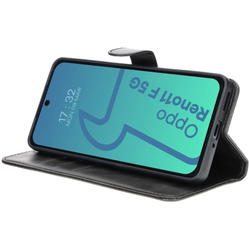 Etui z klapką Bizon Case Pocket do Oppo Reno11 F 5G czarne