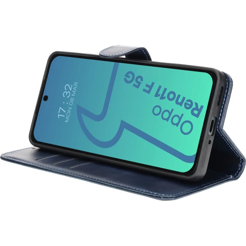 Hurtownia GSM - Bizon tok zsebre Oppo Reno11 F 5G sötétkék - BIZ6147 - {ean13} - Hurt