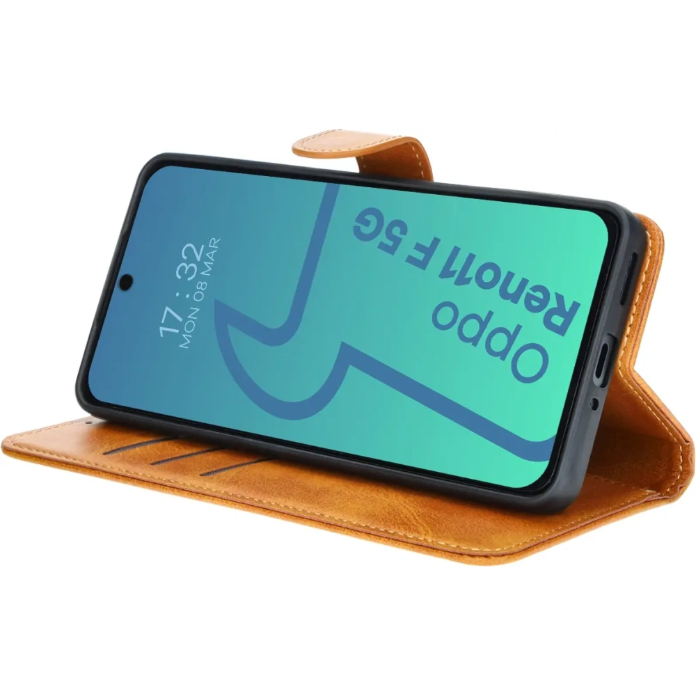 Hurtownia GSM - Bizon Case Tasche für Oppo Reno11 F 5G braun - BIZ6148 - {ean13} - Hurt