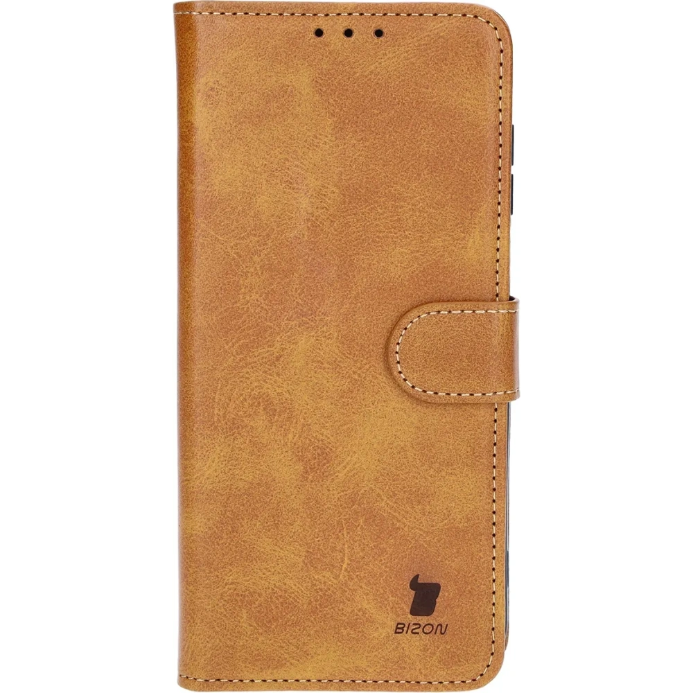 Hurtownia GSM - Etui s klopou Bizon Case Pocket pro Samsung Galaxy M15 5G hnědé - BIZ6151 - {ean13} - Hurt