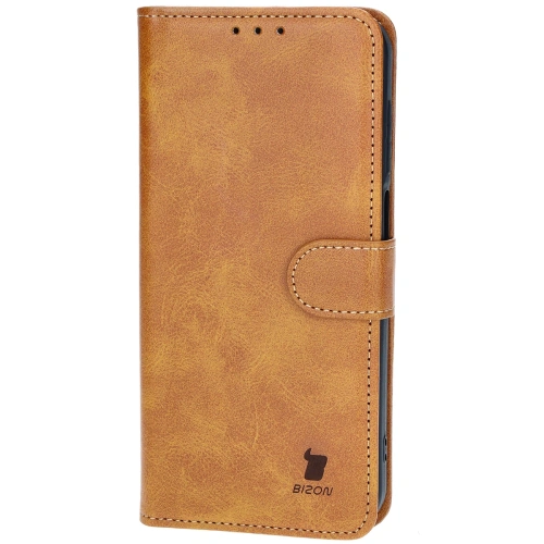 Etui z klapką Bizon Case Pocket do Samsung Galaxy M15 5G brązowe