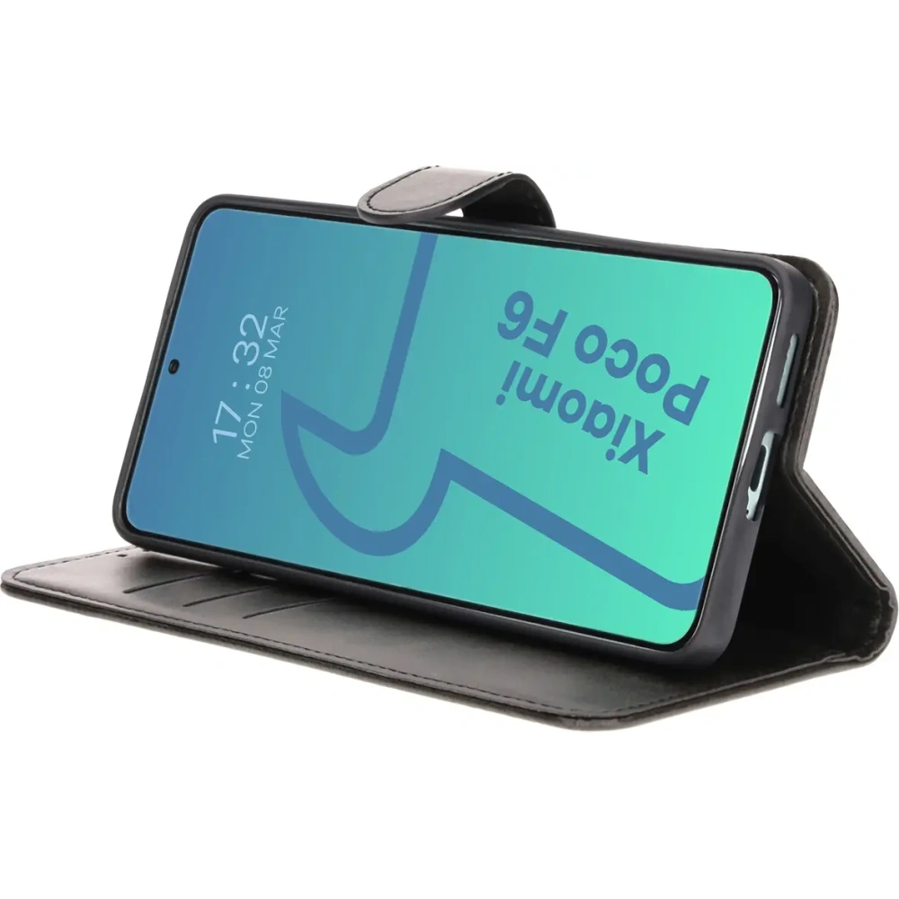 Hurtownia GSM - Etui z klapką Bizon Case Pocket do Xiaomi Poco F6 czarne - BIZ6152 - {ean13} - Hurt