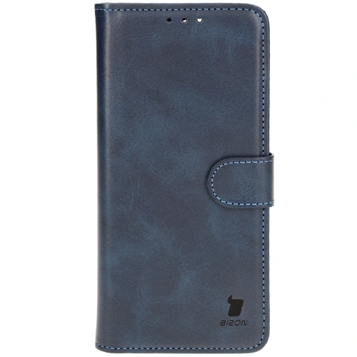 Etui z klapką Bizon Case Pocket do Xiaomi Poco F6 granatowe