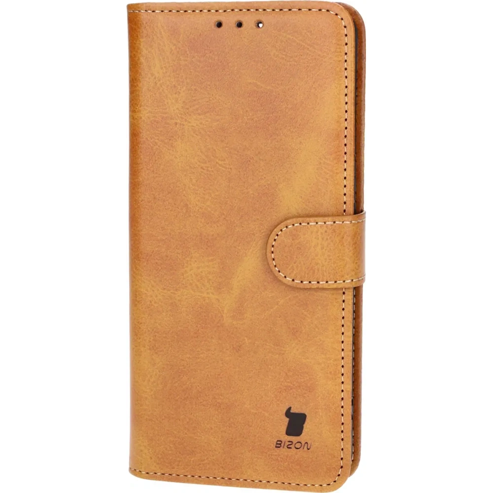 Hurtownia GSM - Bizon tok zseb Xiaomi Poco F6 barna - BIZ6154 - {ean13} - Hurt