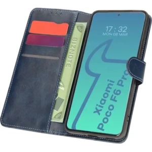 Wholesale Bizon Case Pocket Xiaomi Poco F6 Pro navy blue - BIZ6156 - {ean13} - Hurt