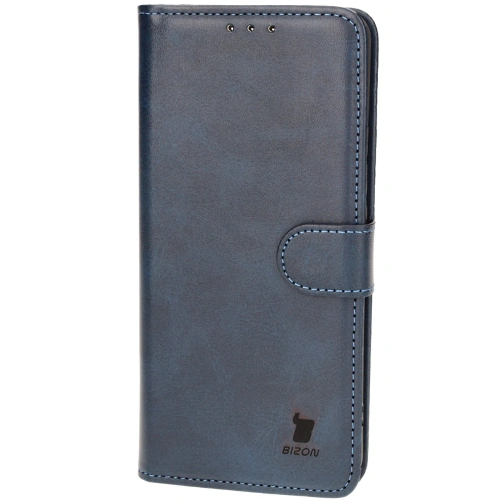 Etui z klapką Bizon Case Pocket do Xiaomi Poco F6 Pro granatowe