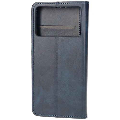 Etui z klapką Bizon Case Pocket do Xiaomi Poco F6 Pro granatowe